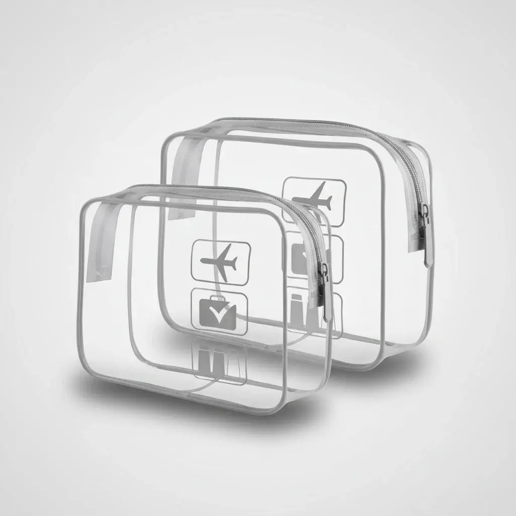 Trousse de toilette TSA transparente