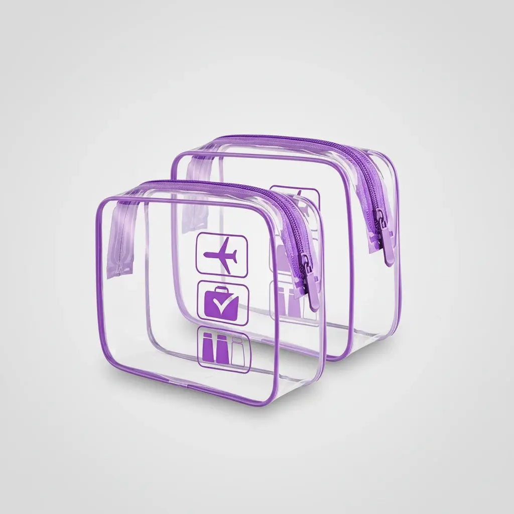 Trousse de toilette TSA transparente