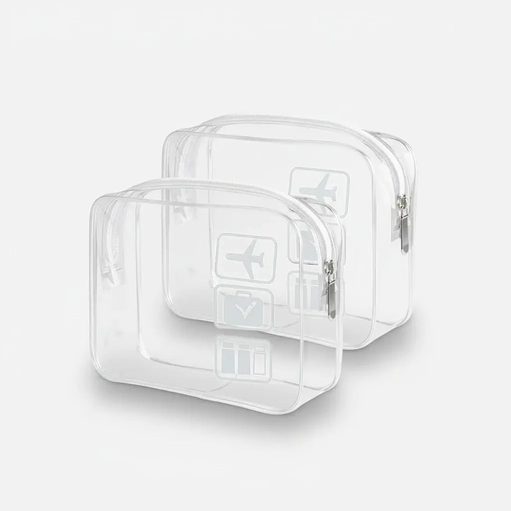 Trousse de toilette TSA transparente