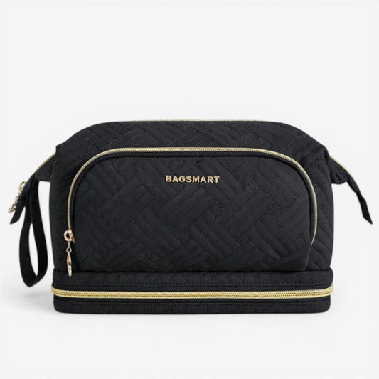 Trousse de toilette voyage imperméable | Sac cosmétique 2 compartiments
