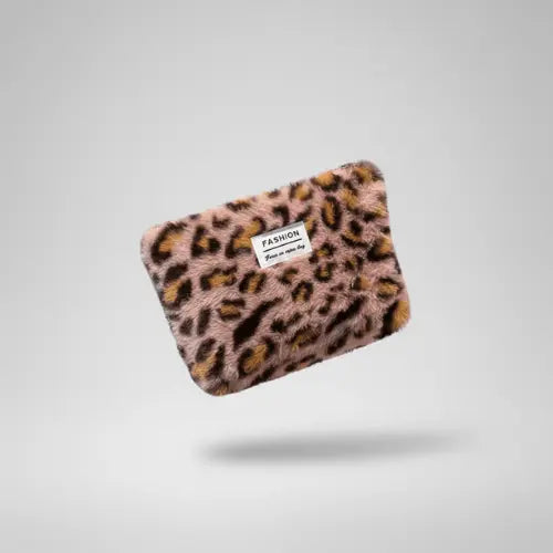Trousse maquillage léopard – Pochette douce & tendance