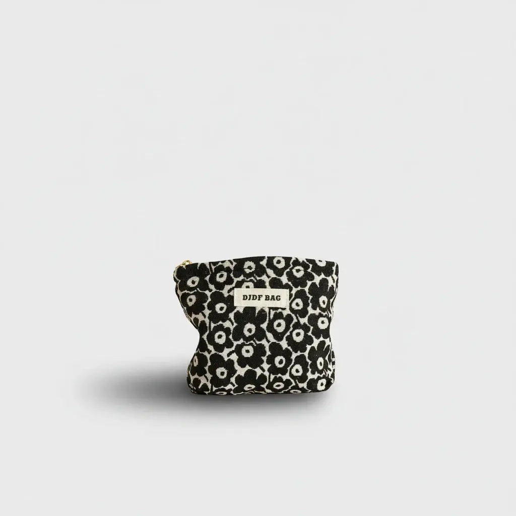 Trousse toilette femme florale – grande capacité chic