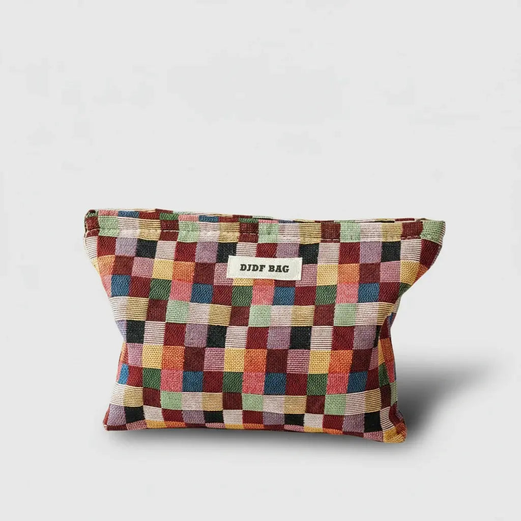 Trousse toilette femme florale – grande capacité chic