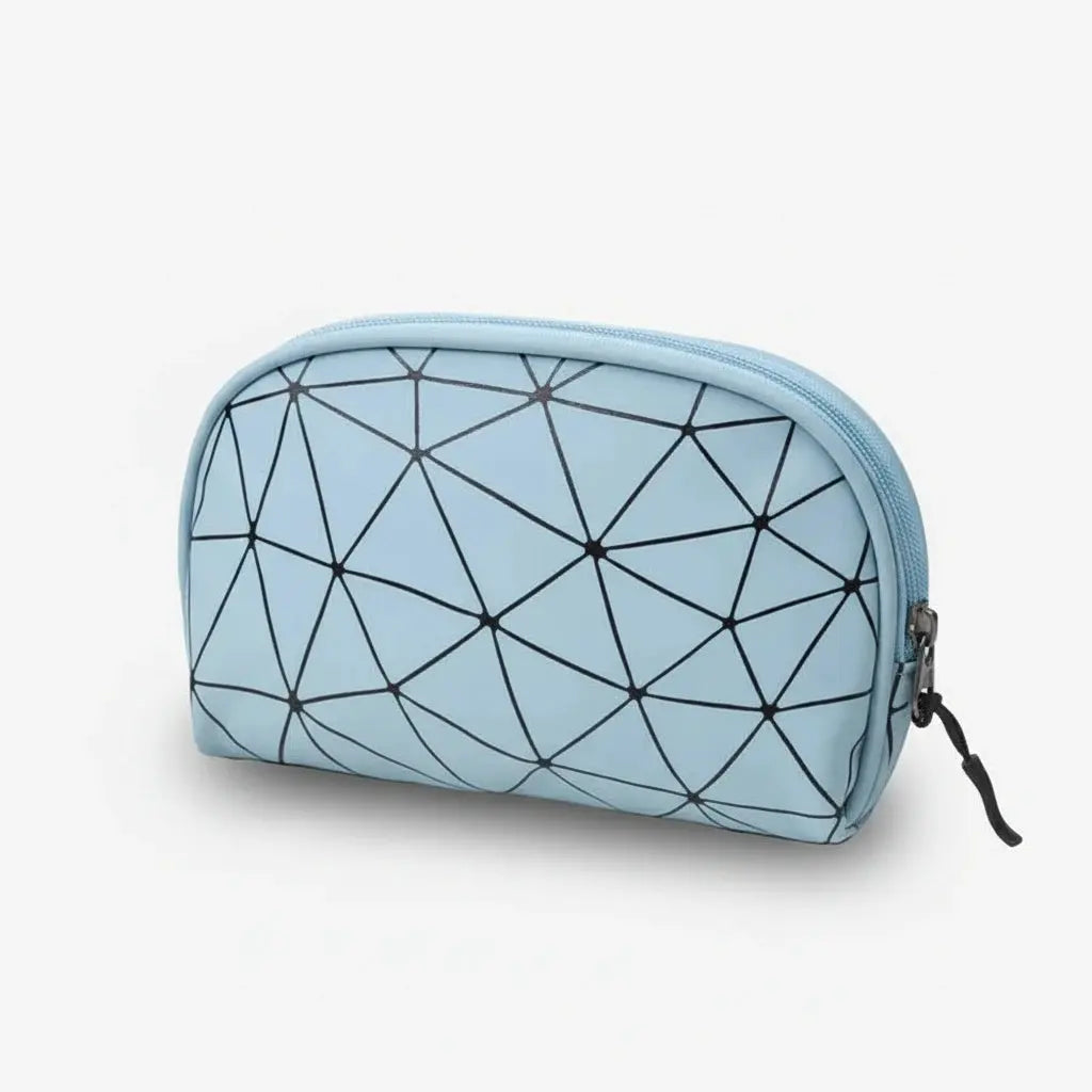 Trousse toilette femme géométrique – élégante & pratique