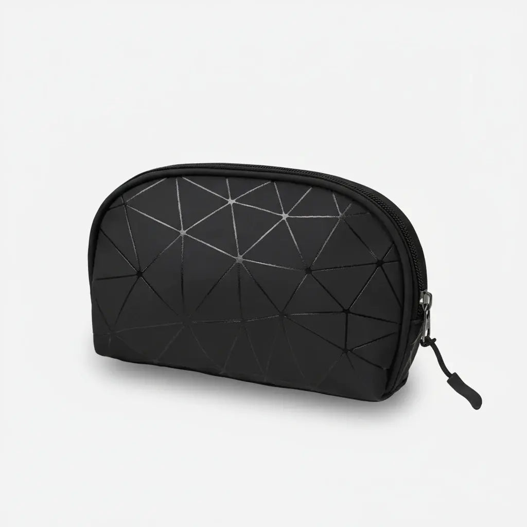 Trousse toilette femme géométrique – élégante & pratique
