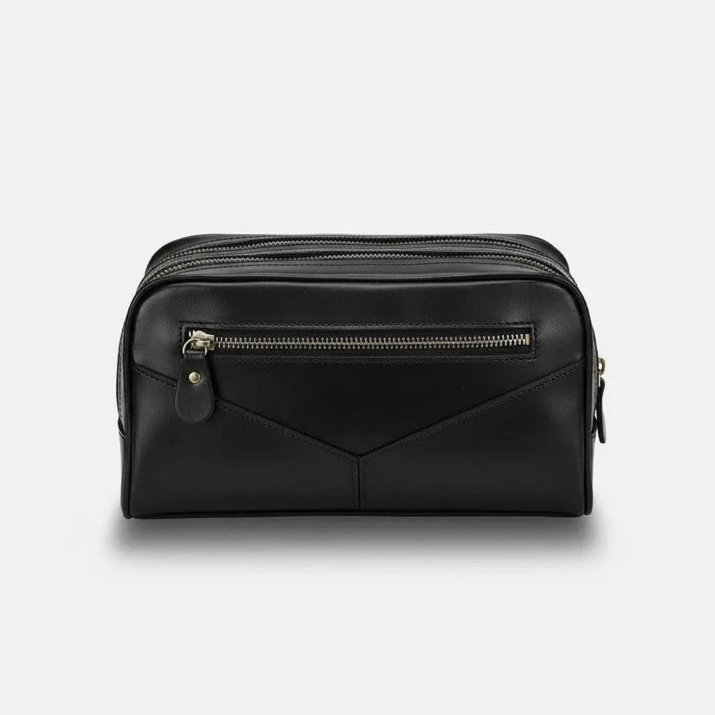 Trousse toilette homme cuir de vache authentique