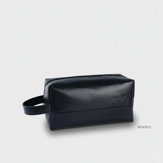 Trousse toilette homme cuir PU | imperméable