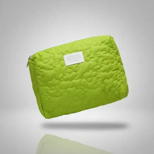 Trousse toilette matelassée – Grande capacité & design floral